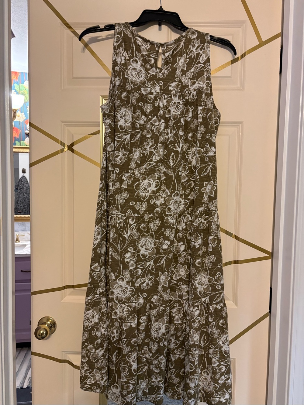 Wonderly new without tags tiered Dress  Large